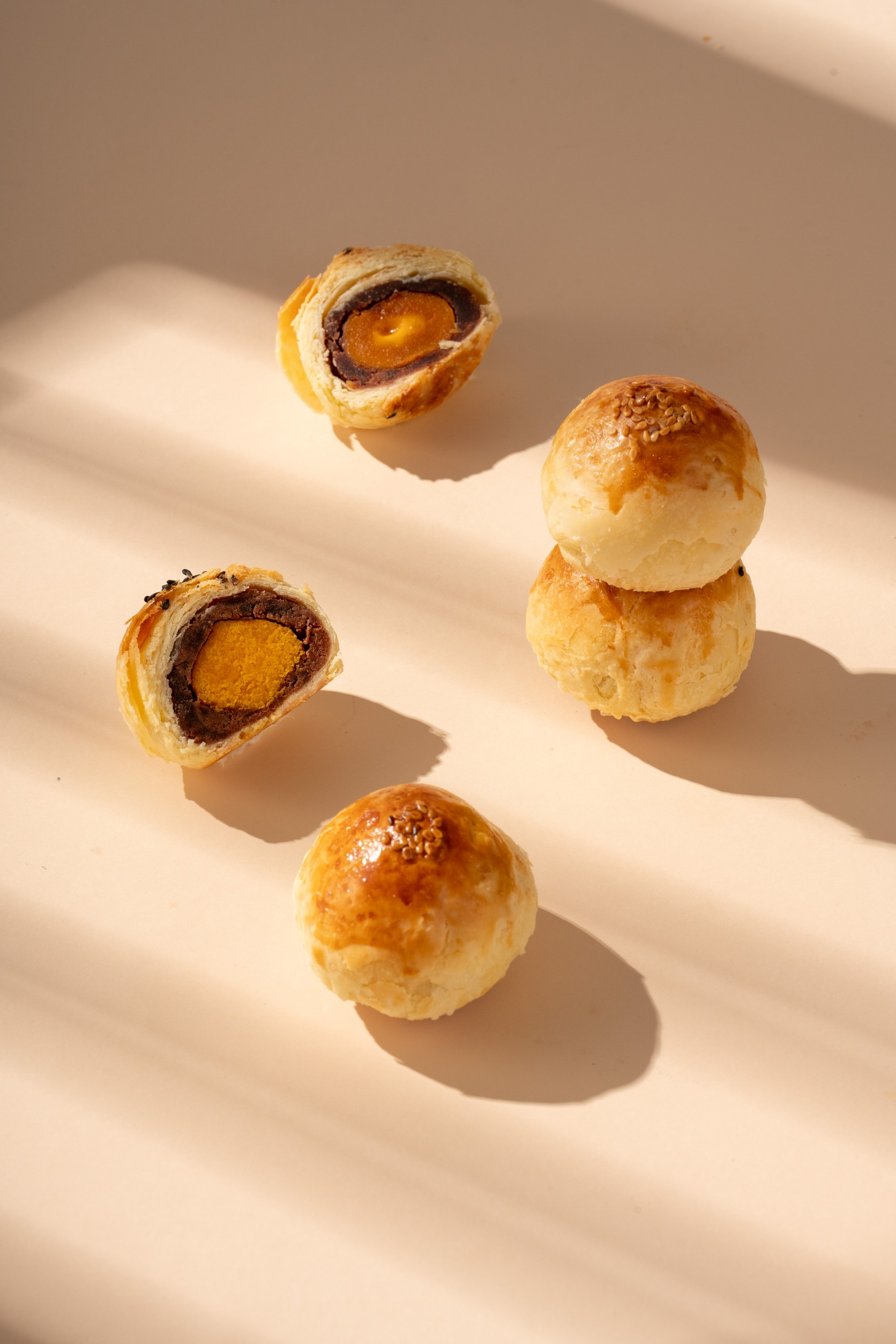 林家蛋黃酥  麻糬紅豆流沙6入